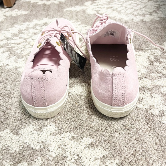 Converse Chuck Taylor AllStar Low Top Frilly Thrills Suede Sneaker Pink Size 8.5 - Picture 7 of 9